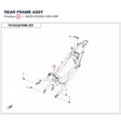 REAR FRAME ASSY product image