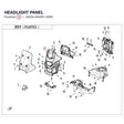 HEADLIGHT PANEL product image
