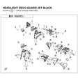 HEADLIGHT DECO GUARD product image