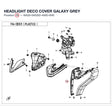 HEADLIGHT DECO COVER product image