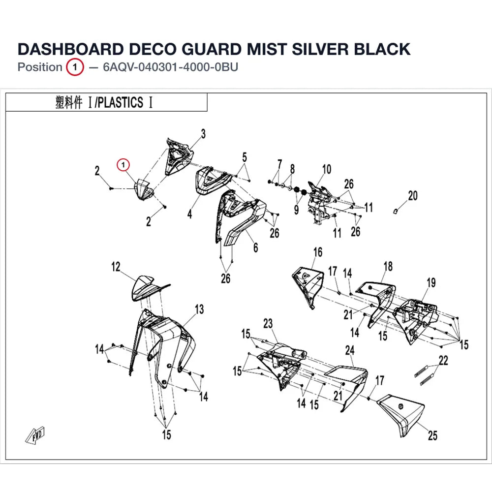 DASHBOARD DECO GUARD product image