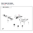 FUEL TANK RH PANEL product image