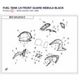 FUEL TANK LH FRONT GUARD product image