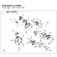 RADIATOR LH PANEL product image