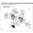 PLASTICS 2 - INTERCHANGEABLE WITH 6AQV-040504-6000 product image