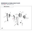 RESERVOIR LH PANEL DECO PLATE product image