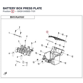 BATTERY BOX PRESS PLATE product image