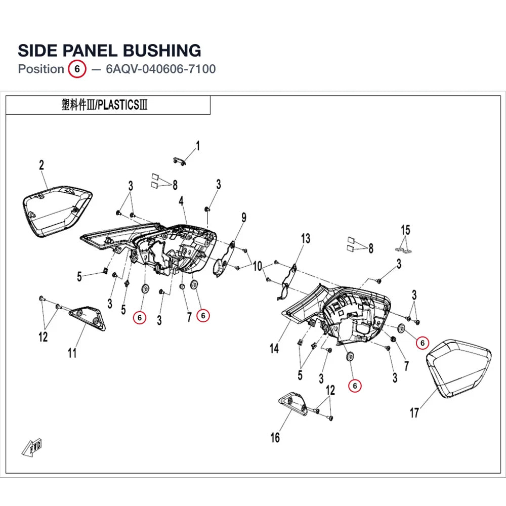SIDE PANEL BUSHING product image