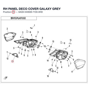 RH PANEL DECO COVER product image