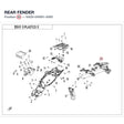 REAR FENDER product image