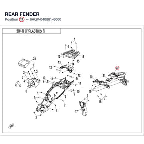 REAR FENDER product image