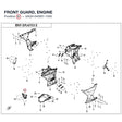 FRONT GUARD, ENGINE product image