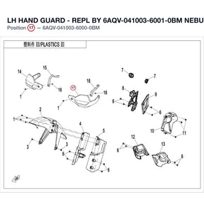 LH HAND GUARD product image