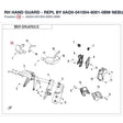 RH HAND GUARD product image