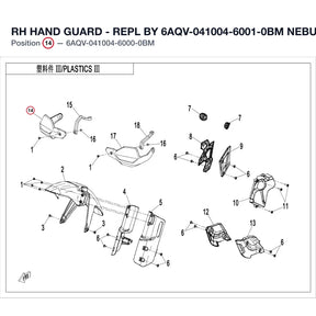 RH HAND GUARD product image