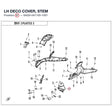 LH DECO COVER, STEM product image