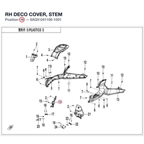 RH DECO COVER, STEM product image