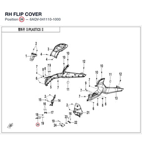 RH FLIP COVER product image