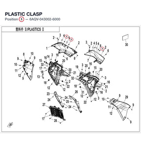 PLASTIC CLASP product image