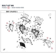 BOLT KIT M5 product image