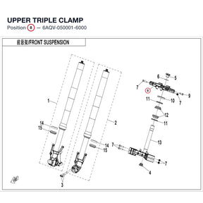 UPPER TRIPLE CLAMP product image
