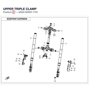 UPPER TRIPLE CLAMP product image