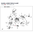 GUARD, LOWER TRIPLE CLAMP product image