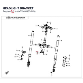 HEADLIGHT BRACKET product image