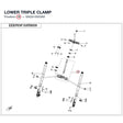 LOWER TRIPLE CLAMP product image