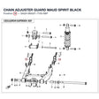 CHAIN ADJUSTER GUARD product image