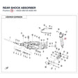 REAR SHOCK ABSORBER product image