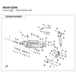 REAR FORK product image