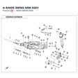 A-SHAPE SWING ARM ASSY product image