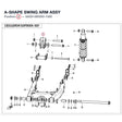 A-SHAPE SWING ARM ASSY product image