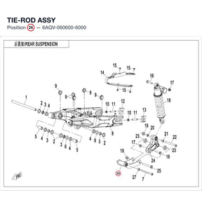 TIE-ROD ASSY product image