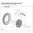 FRONT FENDER ASSY product image