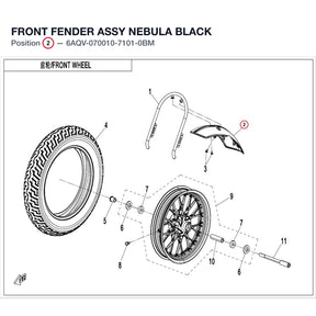 FRONT FENDER ASSY product image