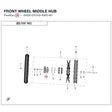 FRONT WHEEL MIDDLE HUB product image