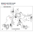 BRAKE FLUID PIPE CLASP product image