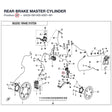 REAR BRAKE MASTER CYLINDER product image