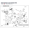 REAR BRAKE FLUID INTAKE PIPE product image