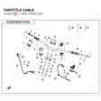 THROTTLE CABLE product image