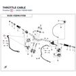 THROTTLE CABLE product image
