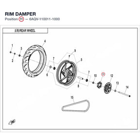 RIM DAMPER product image