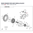 REAR FENDER PIPE ASSY product image