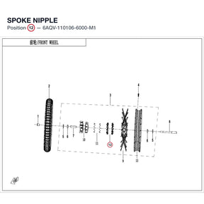 SPOKE NIPPLE product image