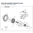 REAR RIM ASSEMBLY product image