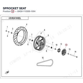 SPROCKET SEAT product image