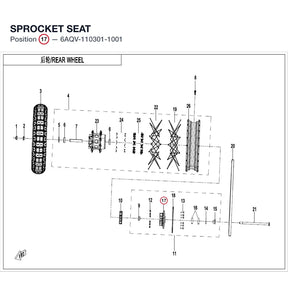 SPROCKET SEAT product image
