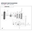 SPROCKET SEAT RH BUSHING product image